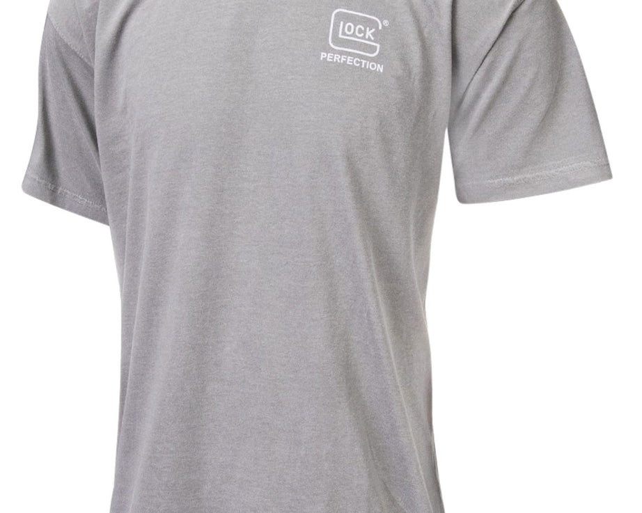 Glock AA75147 Perfection Gray Cotton Short Sleeve