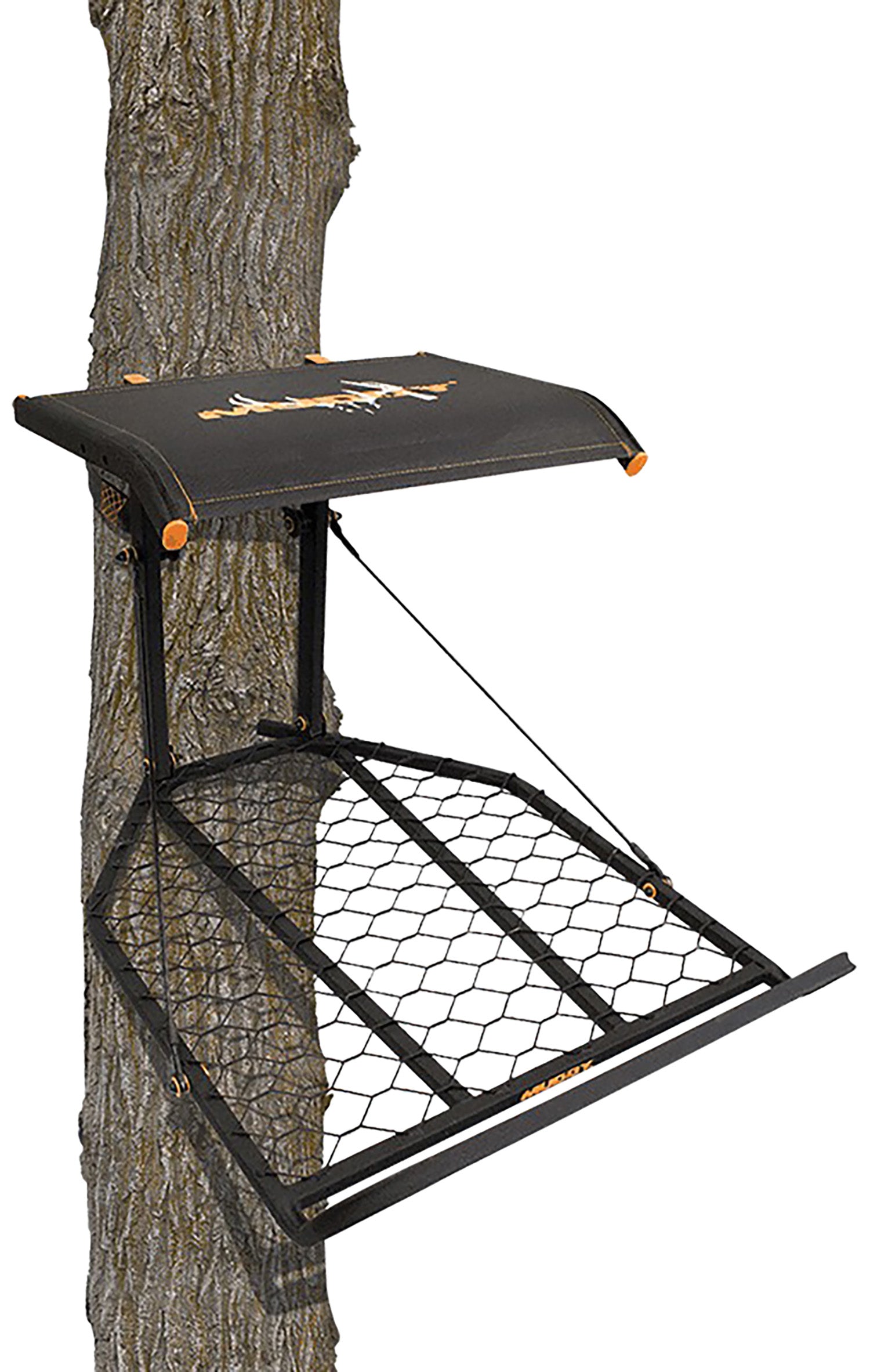 MUDDY BOSS XL FIXED POSITION HANG-ON TREE STAND