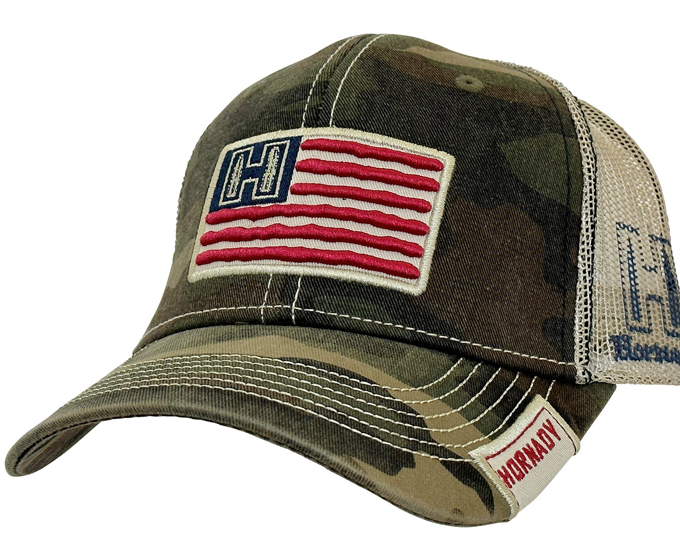 HDESIGN 10090 HORNADY FLAG CAP CAMO