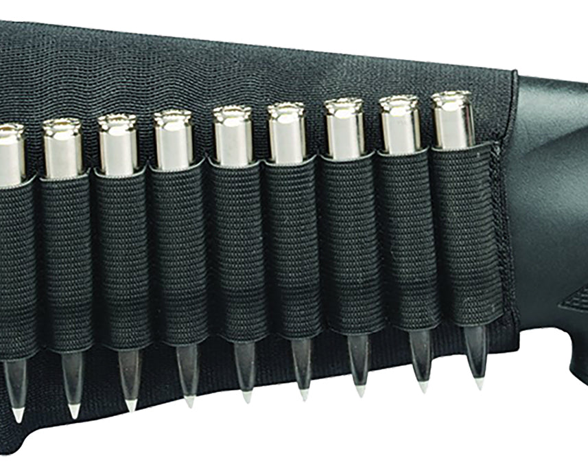 Hunters Specialties Black Elastic Rifle Buttstock Shell Holder