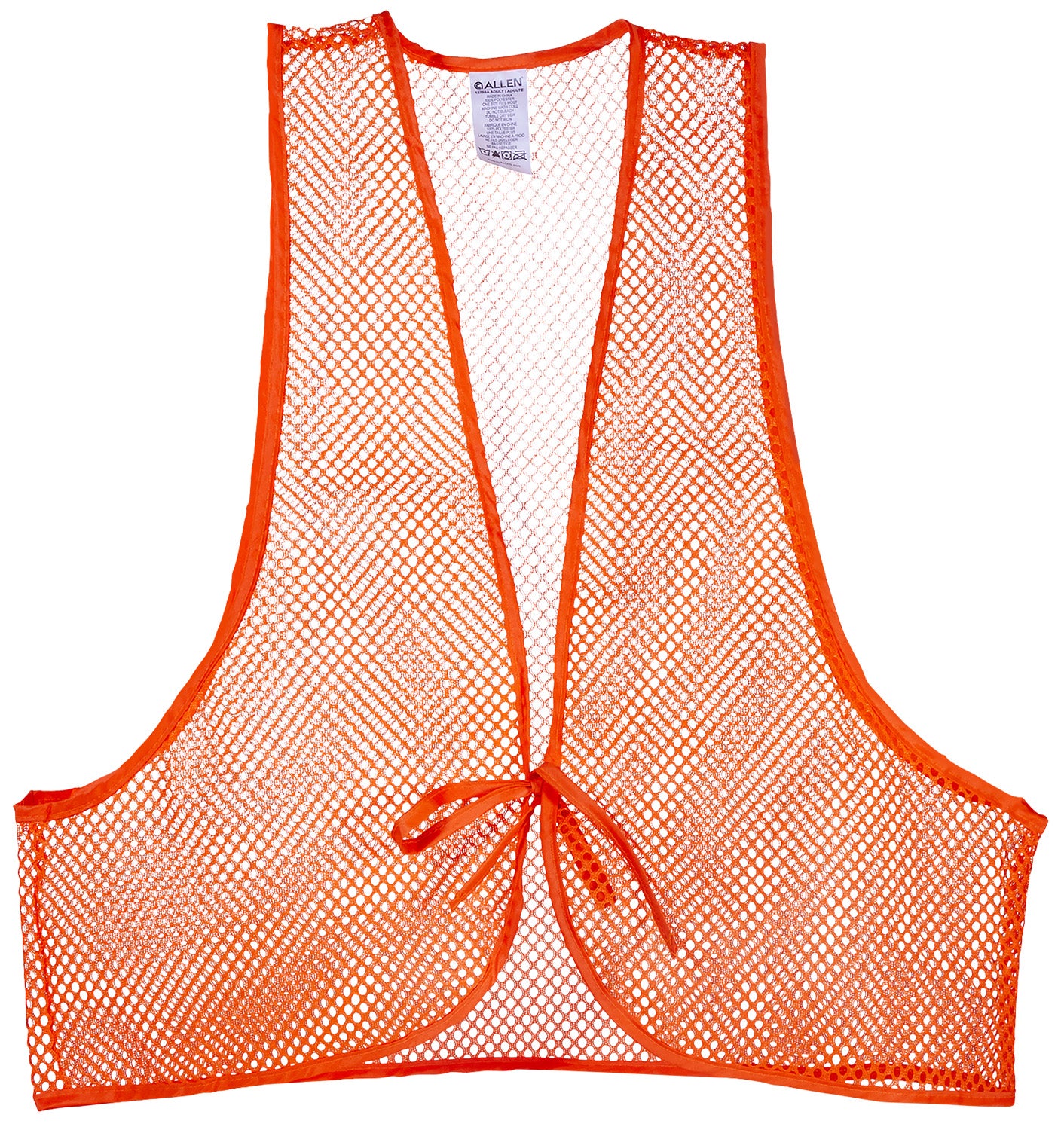 ALLEN 15750 SAFETY ORANGE MESH VEST