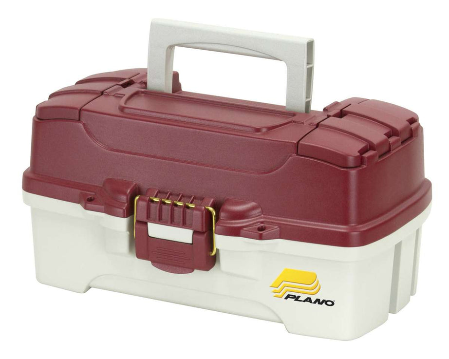 Plano 1 Tray tackle box Red Metallic/Off White S - The Sportsman's Exchange