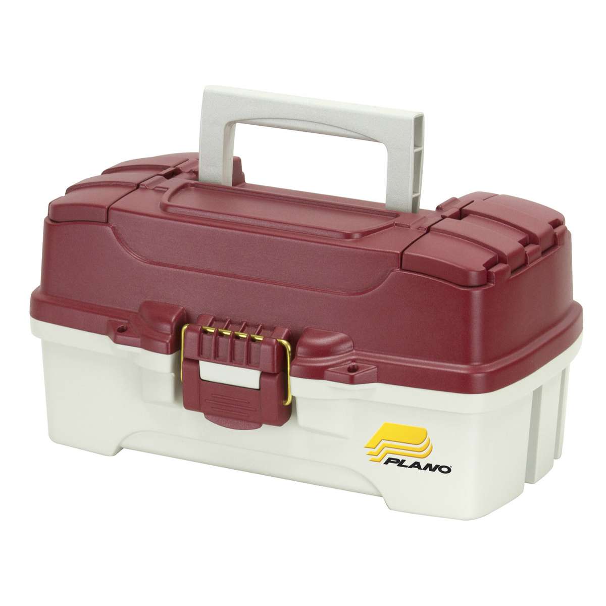 Plano 1 Tray tackle box Red Metallic/Off White S - The Sportsman's Exchange