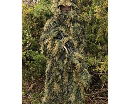 RED ROCK 5 PIECE GHILLIE SUIT WOODLAND CAMO