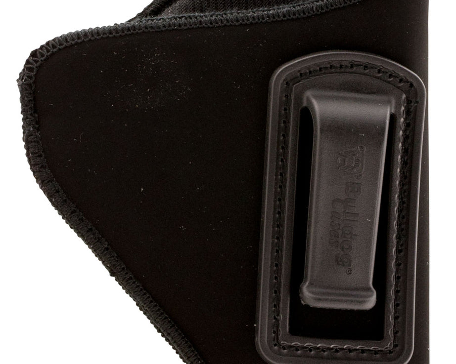 Bulldog Deluxe IWB Black Suede Like Belt Clip Holster