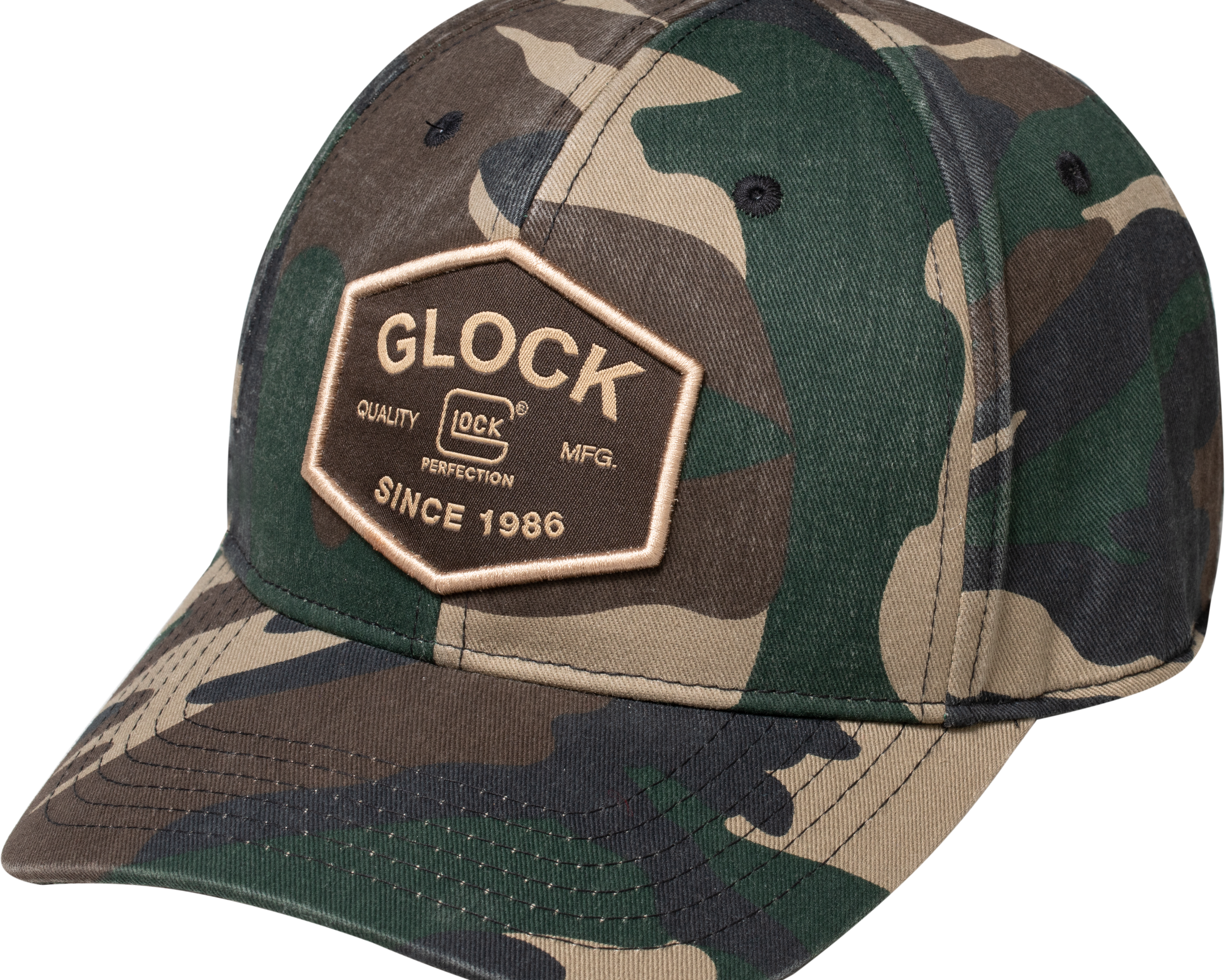 Glock AP95880 Quadcam Camo Snapback Hat