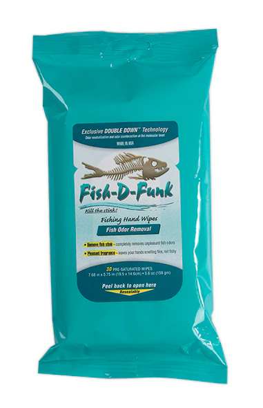 Ardent D-FUNK Fish Wipes Pouch - POS - The Sportsman's Exchange