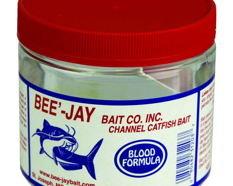 BeeJays Catfish Dough Bait Blood 14oz - POS - The Sportsman's Exchange