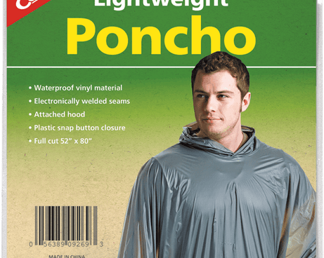 Coghlan Rain Gear Poncho - Olive Drab - The Sportsman's Exchange