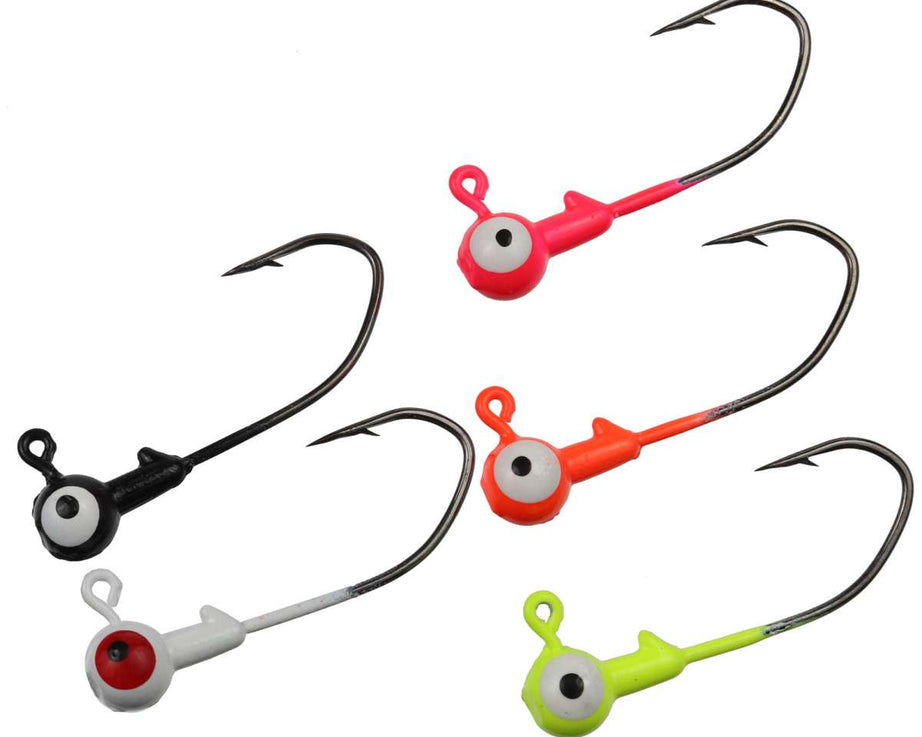 Eagle Claw LS Pro-V Ball Head Jig 10pk S - The Sportsman's Exchange