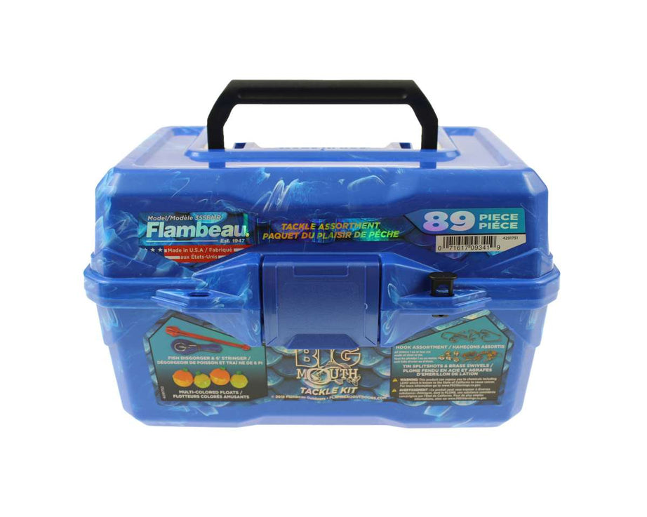 Flambeau Big Mouth Tacklebox 89pc Kit S - The Sportsman's Exchange