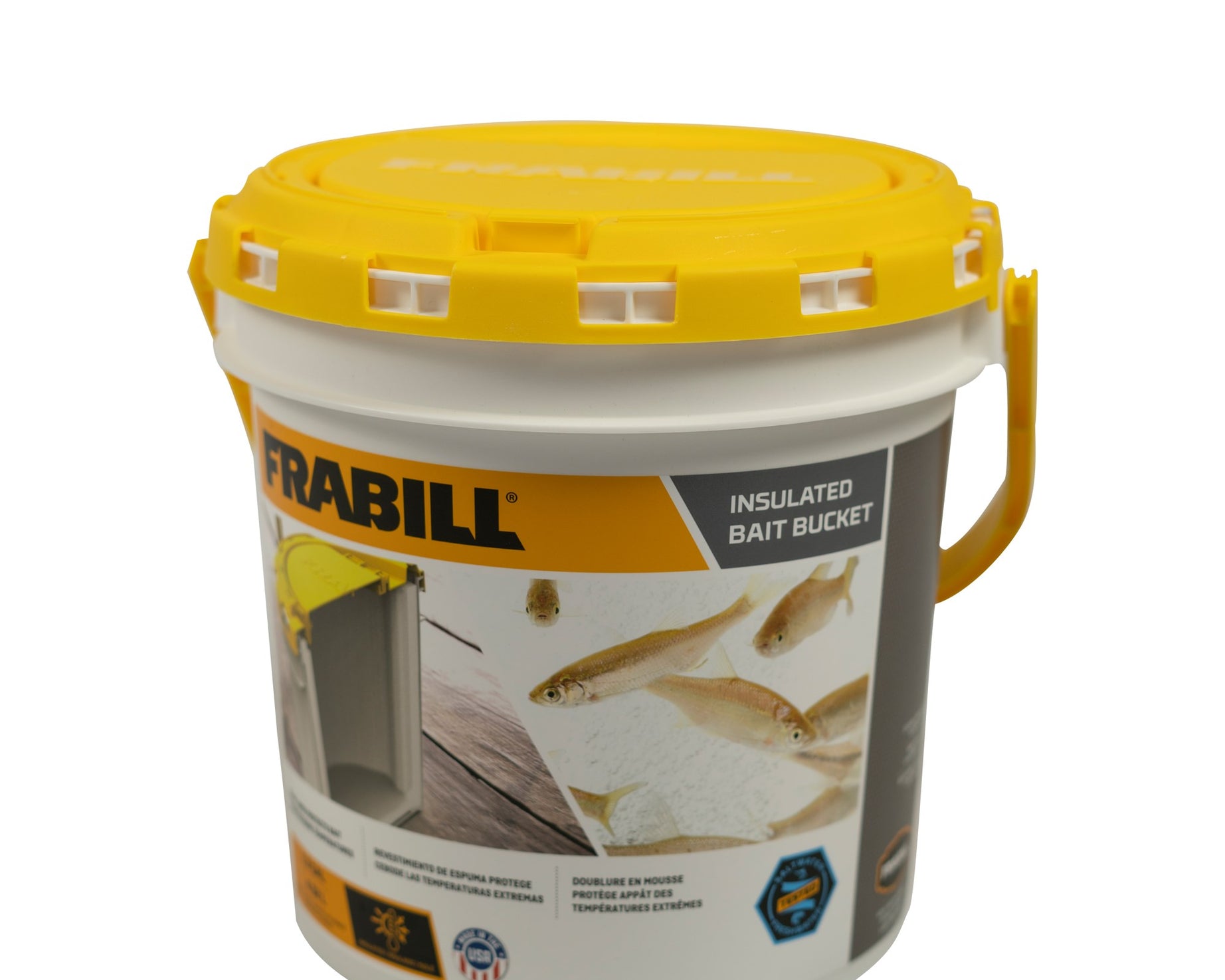 Frabill Bait Buckets 1.3 Gal - The Sportsman's Exchange