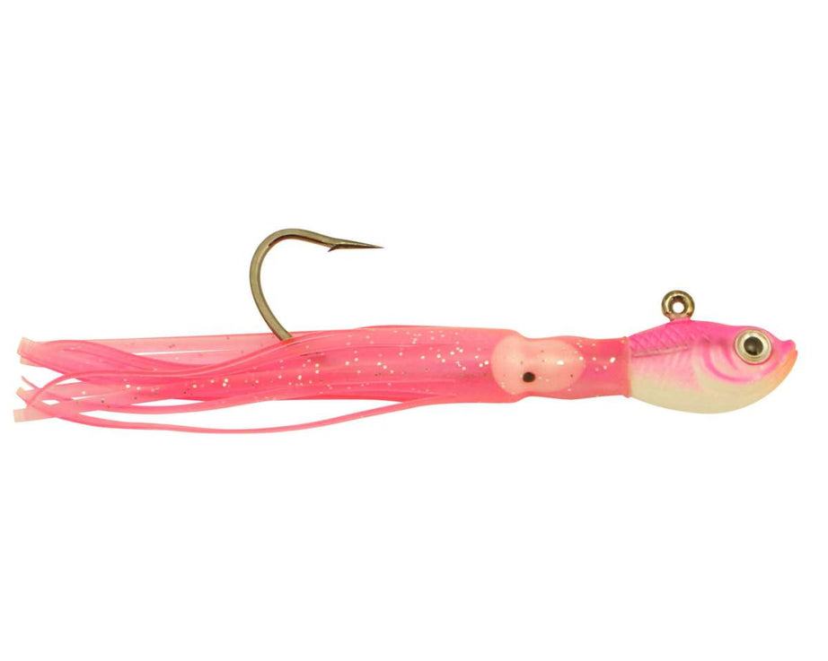 Spro SW Squidtail Jig 3/8oz Pink - The Sportsman's Exchange