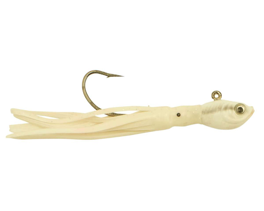 Spro SW Squidtail Jig 1/4oz White - The Sportsman's Exchange