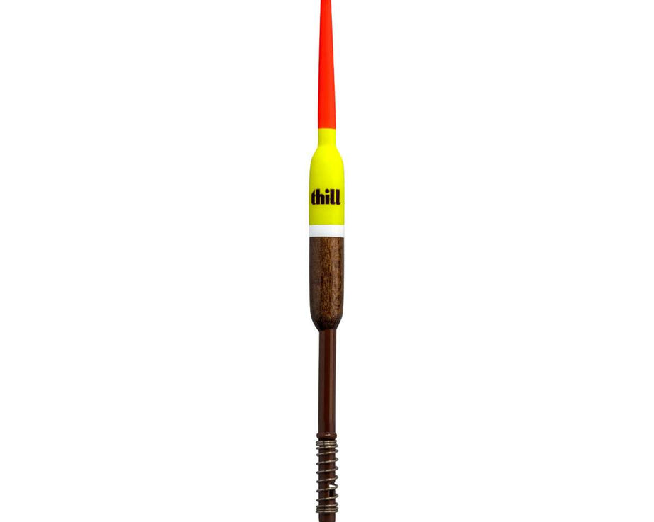 Thill America's ClassicFloat Pencil 5.5''Org/Yl/Wt Spring - The Sportsman's Exchange