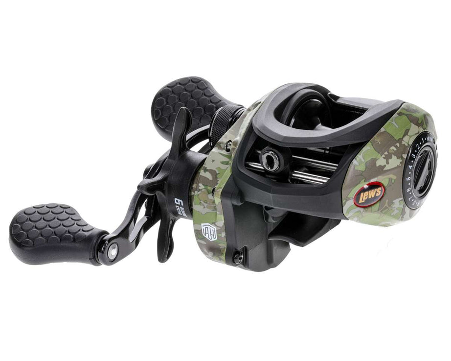 Lews Reel AH CAMO SpeedSpool RH 7.5:1 - The Sportsman's Exchange