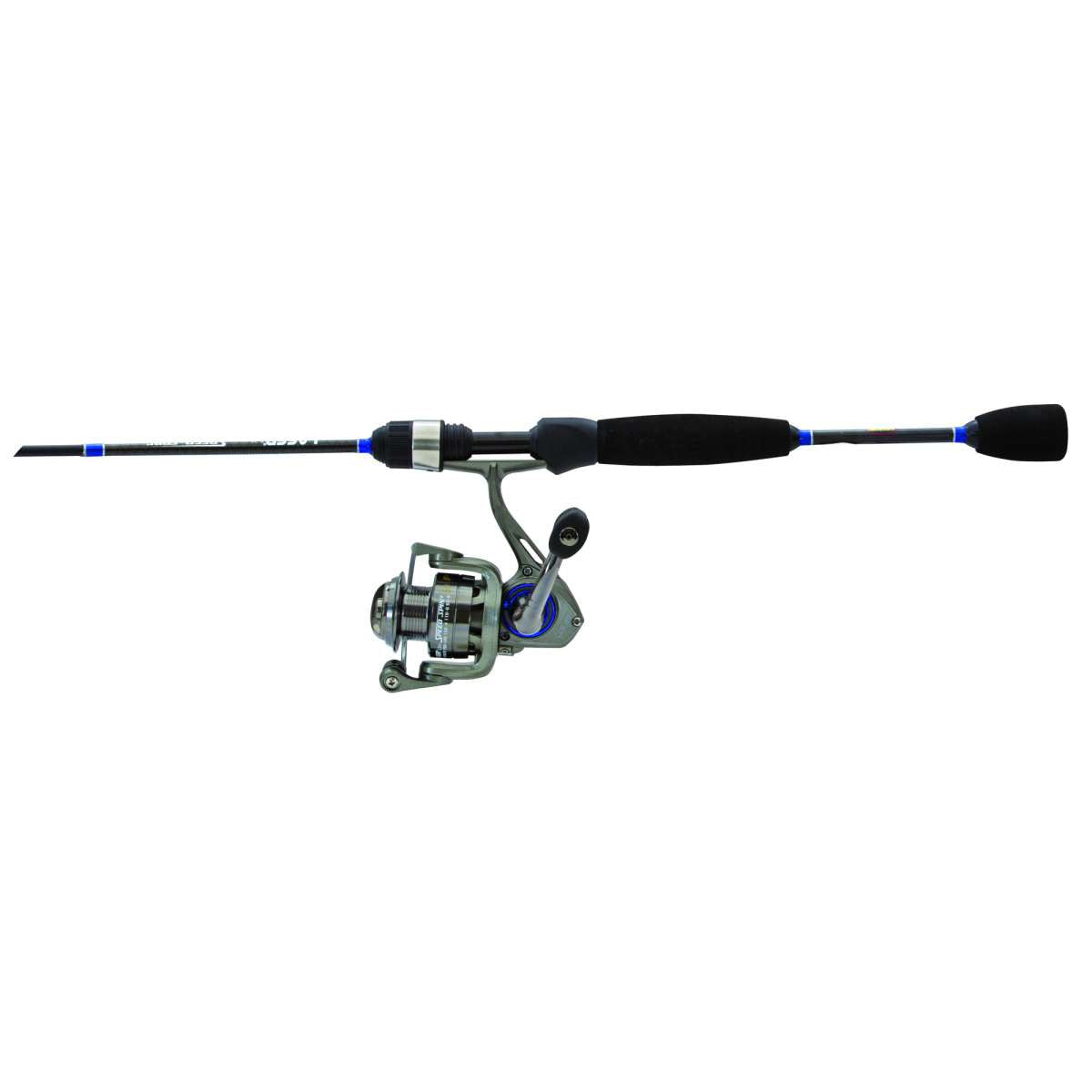 Lews Cmb Laser Lite SS Spin 5' 6'' 2pc L 3+1BB 5.2:1 - POS - The Sportsman's Exchange