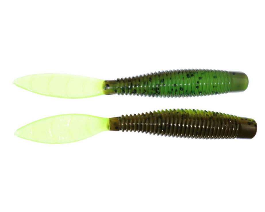 Missile Bait Ned Bomb Dill Pickle Chart Tail 10pk S - The Sportsman's Exchange