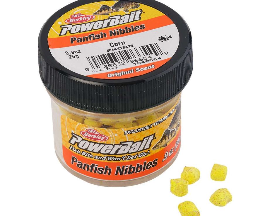 Berkley PB Panfish Nibbles 0.9oz Corn - POS - The Sportsman's Exchange