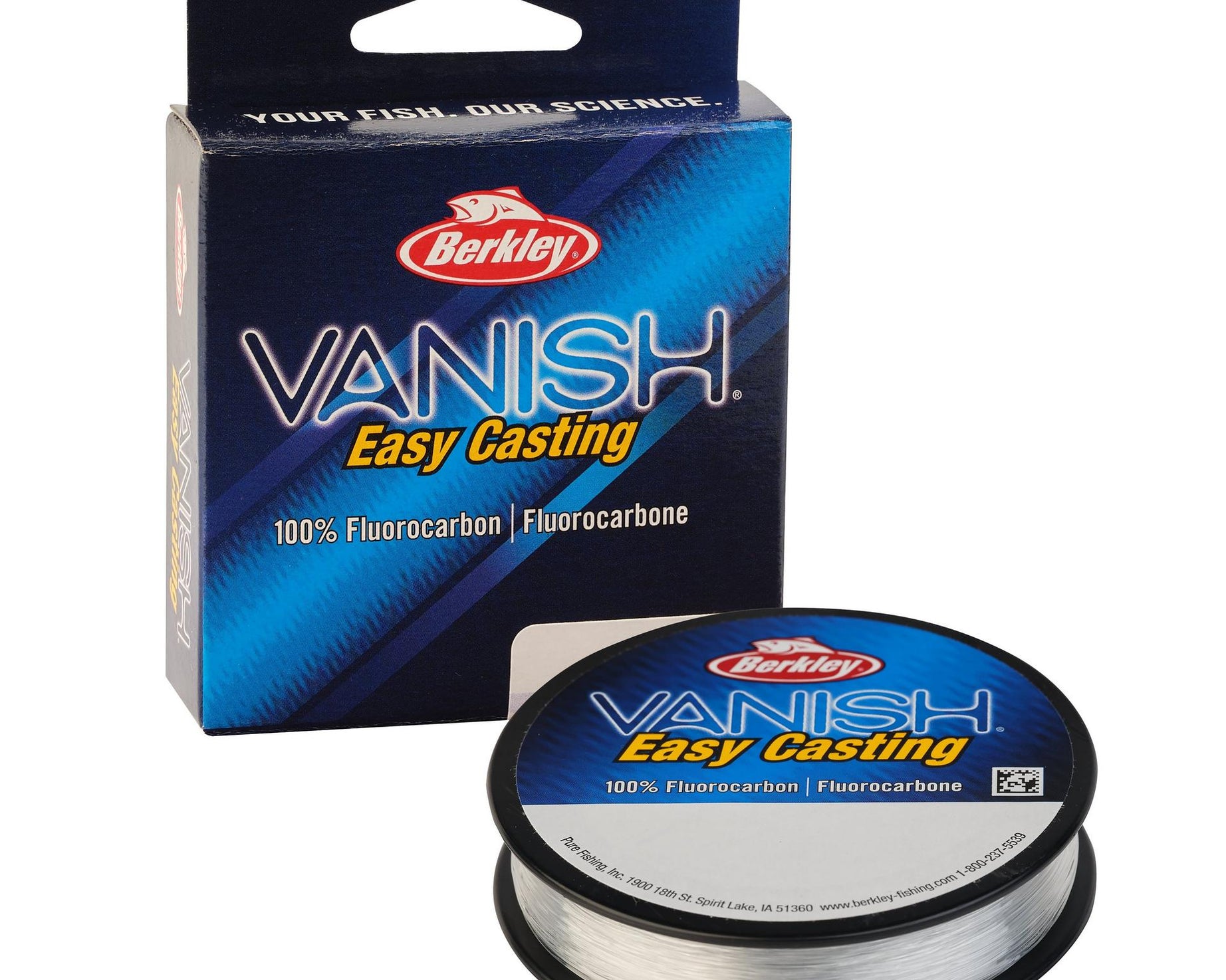 Berkley Vanish Fluoro 250 yd Clear 17 lb S - The Sportsman's Exchange