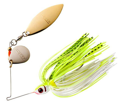 Booyah Blade Tandem 1/4oz Chart Wht Shad S - The Sportsman's Exchange