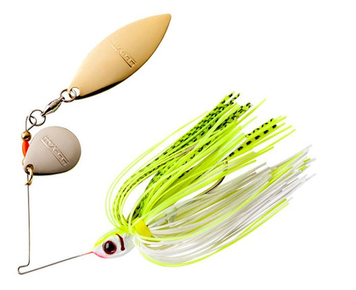 Booyah Blade Tandem 1/4oz Chart Wht Shad S - The Sportsman's Exchange