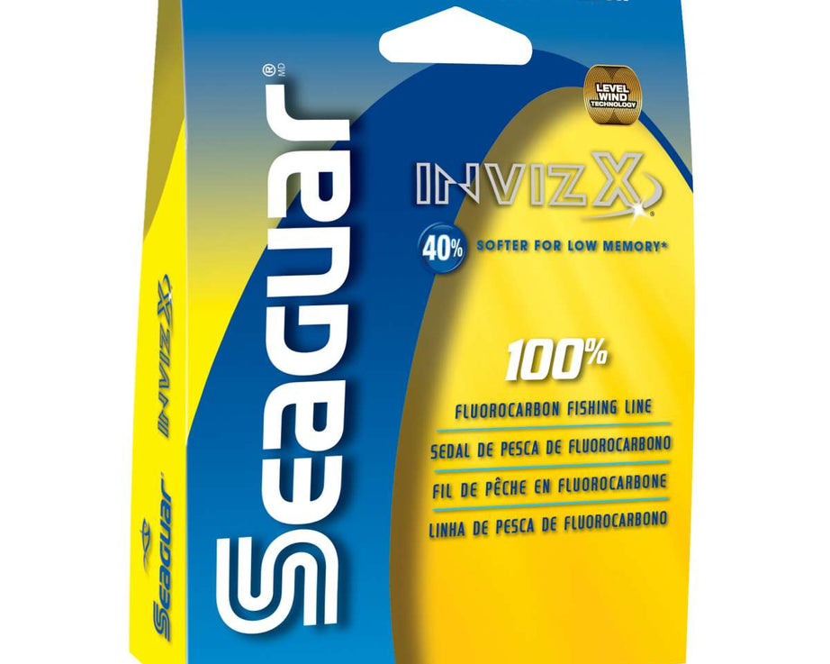 Seaguar INVIZX Fluorocarbon Fishing Line - POS - The Sportsman's Exchange