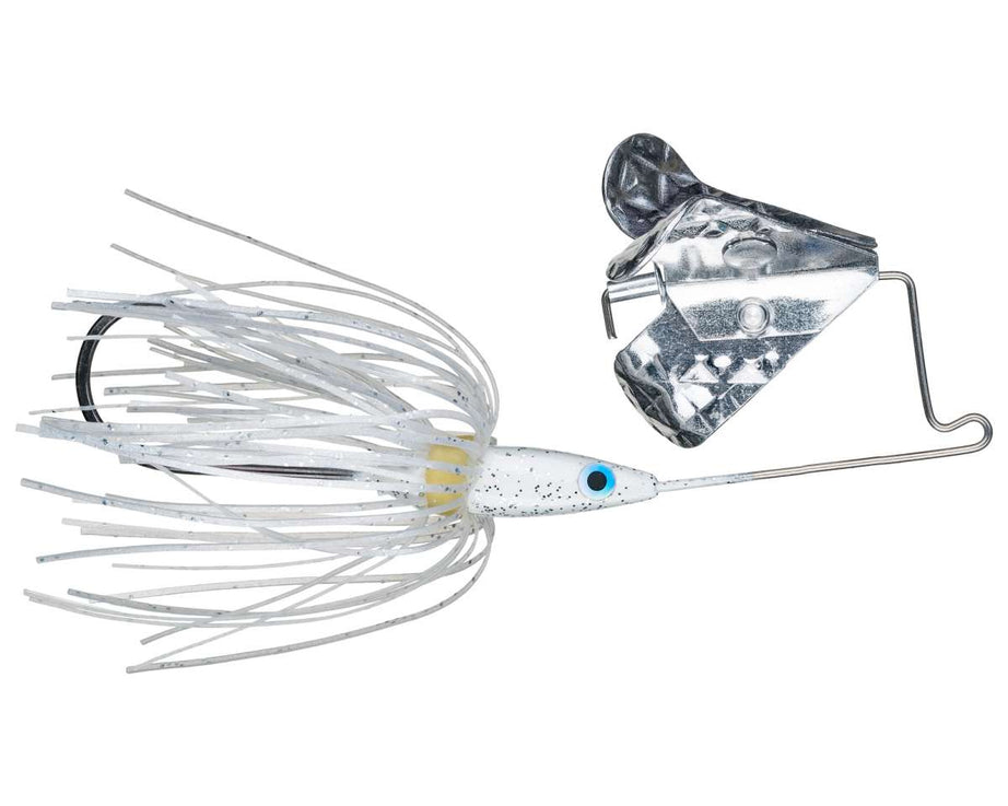 Strike King Tri-Wing Mini 1/8oz White S - The Sportsman's Exchange