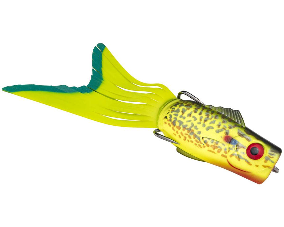 Strike King KVD PoppingPerch Natural Chartreuse S - The Sportsman's Exchange