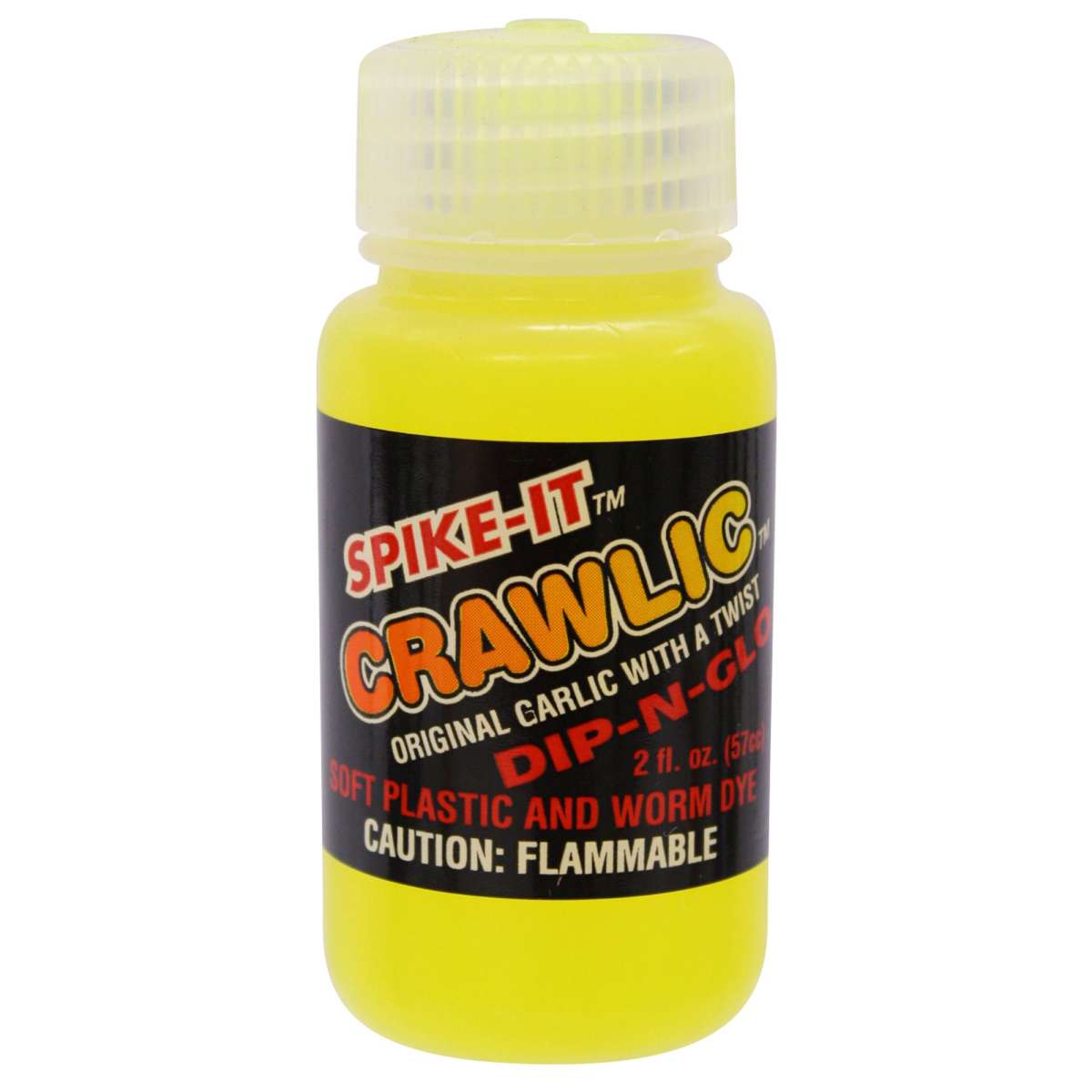 Spike It Crawlic Dip-N-Glo 2oz - Chartreuse - POS - The Sportsman's Exchange