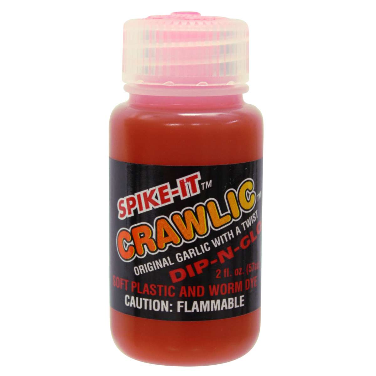 Spike It Crawlic Dip-N-Glo 2oz - Orange - The Sportsman's Exchange