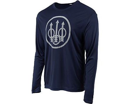 BERETTA T-SHIRT LS VINTAGE TRIDENT