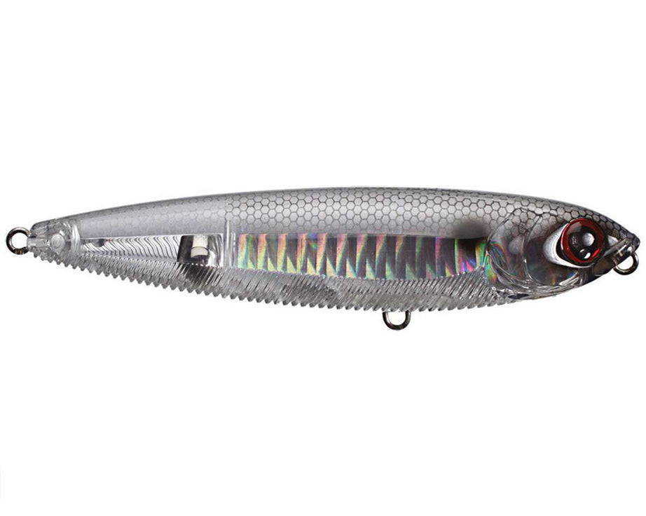 Yo-Zuri 3DB Pencil 9/16oz 4'' Prism Ghost Shad S - The Sportsman's Exchange