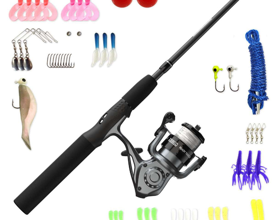 Zebco Ready Tackle Spinning Combo Kit S - The Sportsman's Exchange